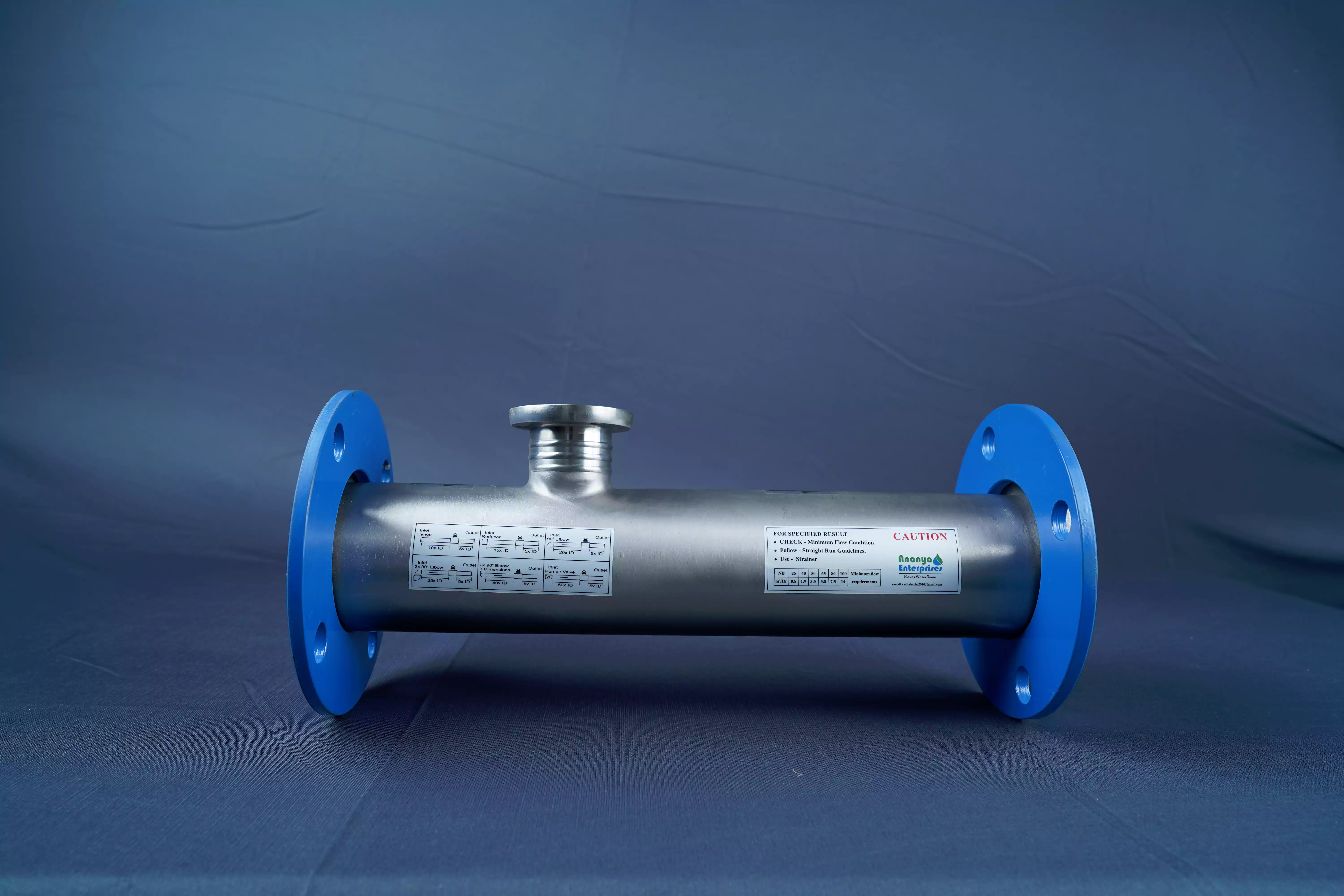 flow sensor installation fittings